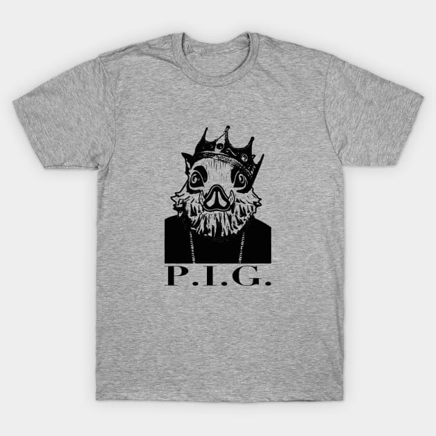 Notorious P.I.G. Rapper Corps T-Shirt by Electrovista